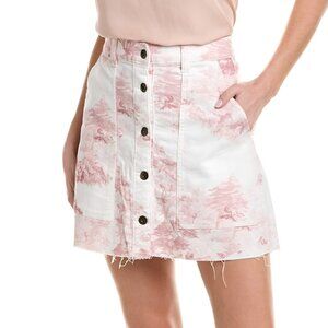 Ted Baker Button Through Mini Skirt LUNAT, TB size 3 (US Women's Size 8)